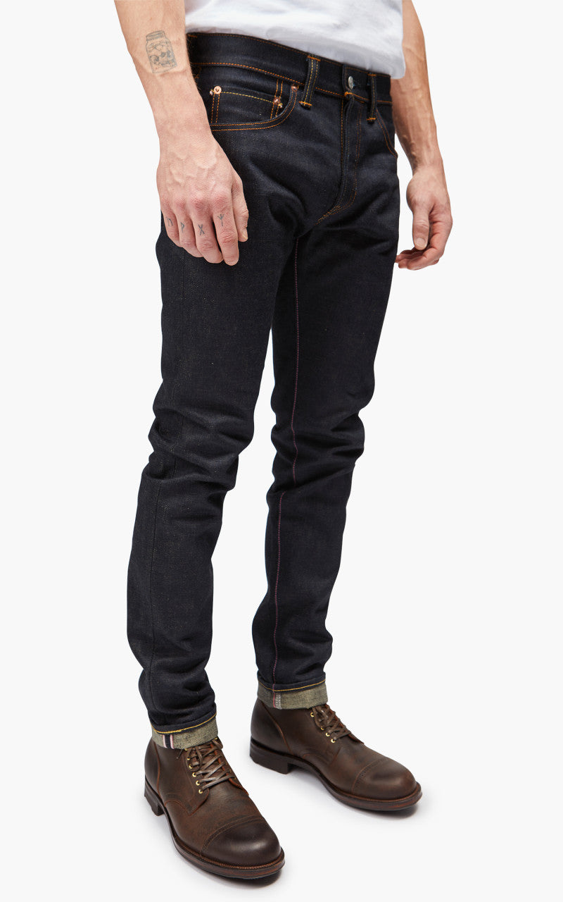 Momotaro Jeans 0306-BESP Indigo x Beige 18oz