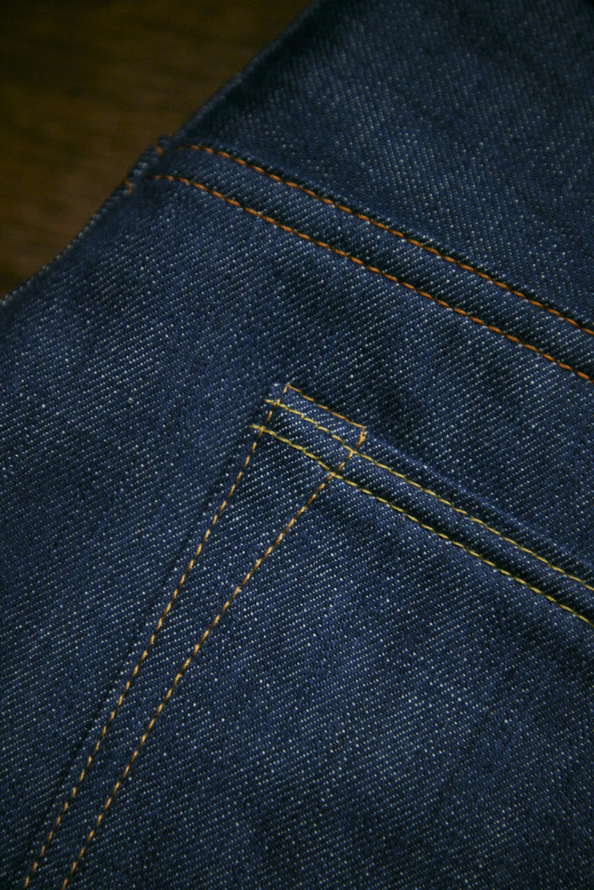 Momotaro Jeans 0405-AI Ultimate Natural Indigo Denim 13.5oz