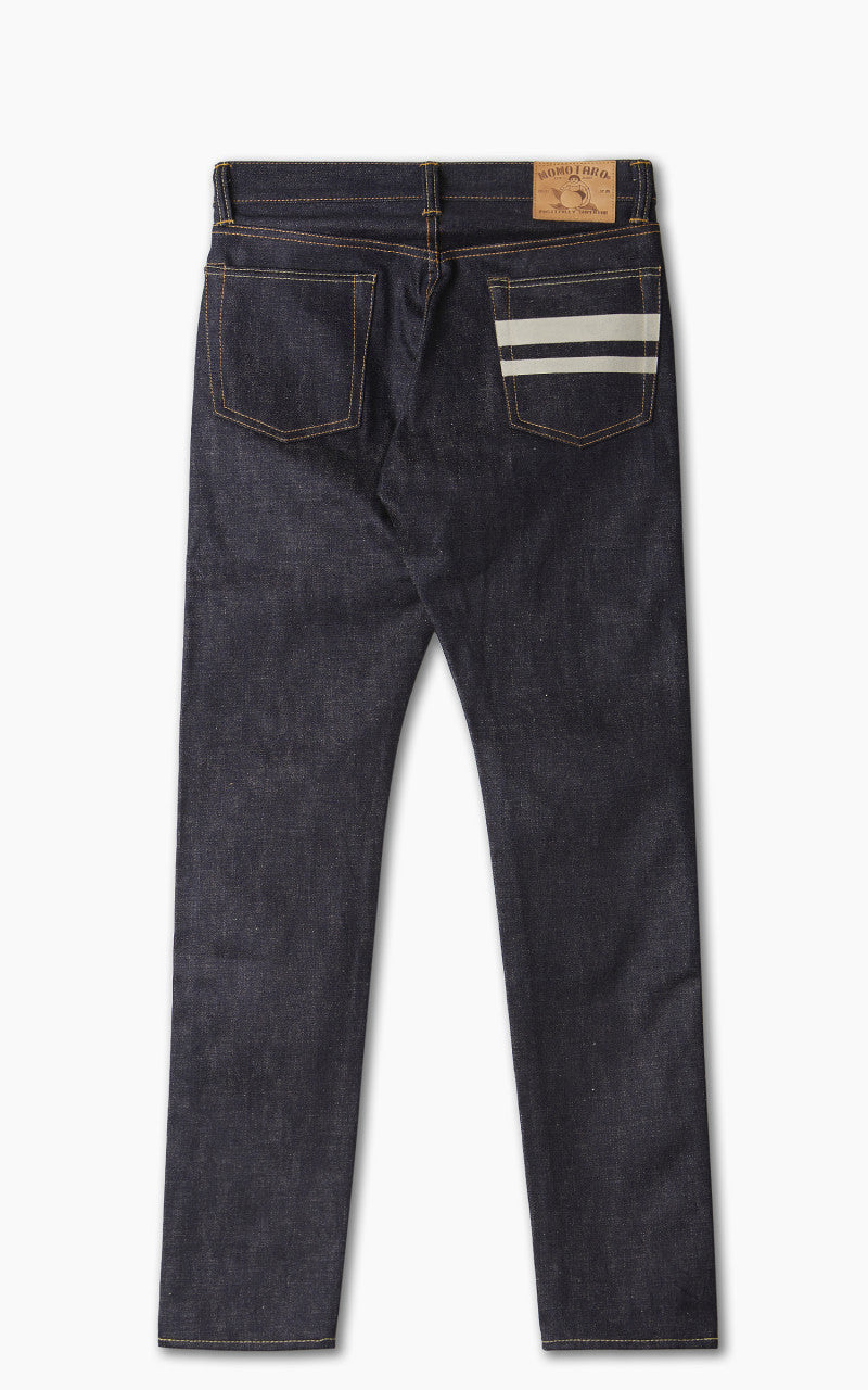 Momotaro Jeans 0405-BESP Indigo x Beige 18oz
