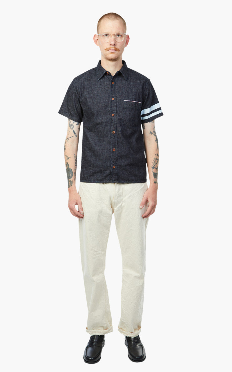 Momotaro Jeans 06-112 Selvedge Shirt Indigo 8oz