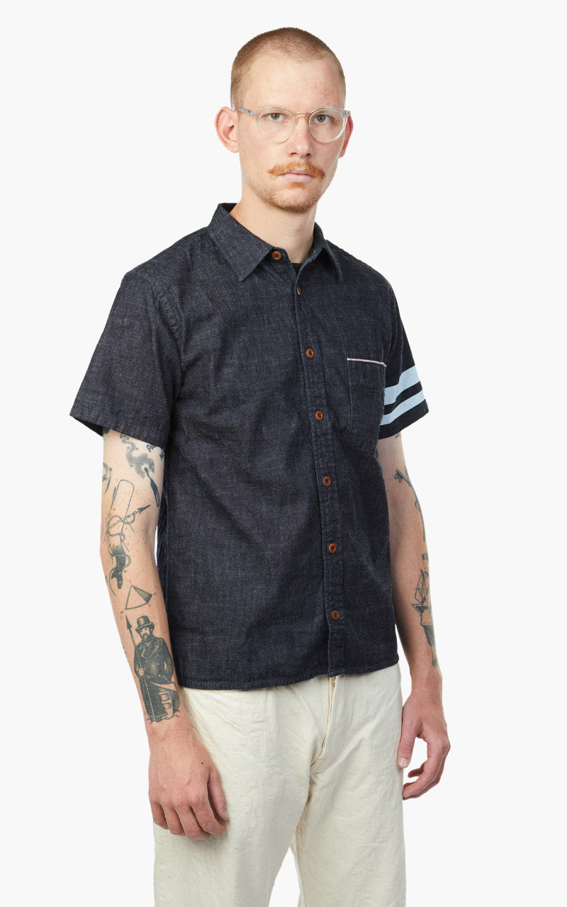 Momotaro Jeans 06-112 Selvedge Shirt Indigo 8oz