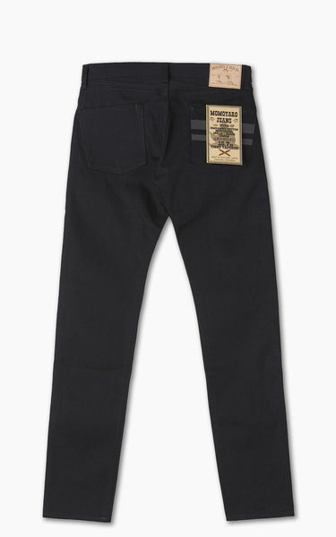 ▪️ momomo　▪️ Momotaro Jeans B0306-SP Zimbabwe Cotton Black x Black GTB 15.7oz