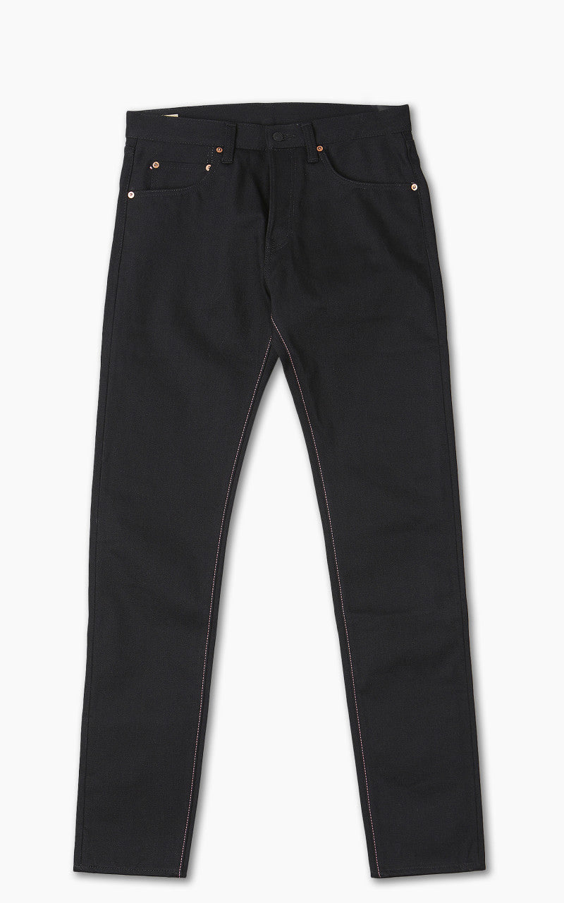 Momotaro Jeans B0306-SP Zimbabwe Cotton Black x Black GTB 15.7oz