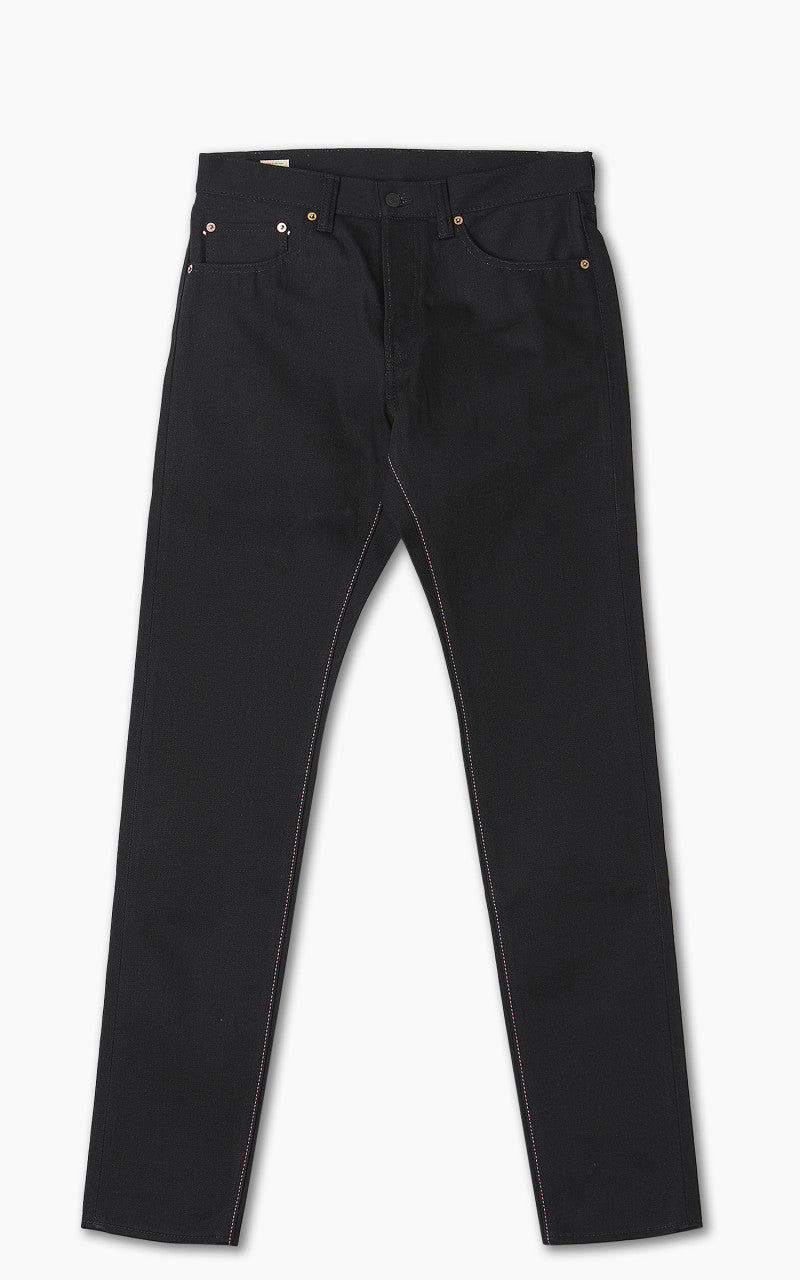 Momotaro Jeans B0405-SP Zimbabwe Cotton Black x Black GTB 15.7oz