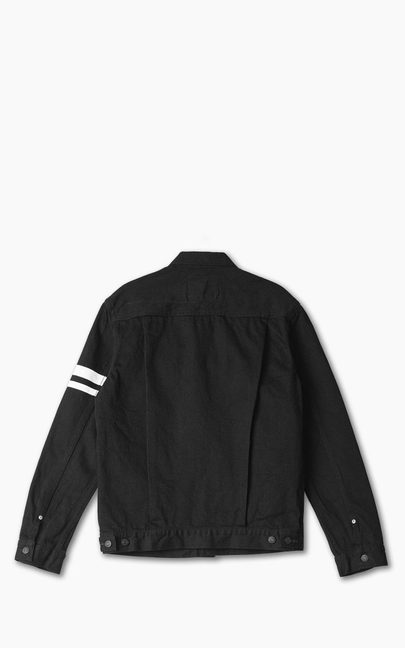 Momotaro Jeans B2105SP-5 GTB Denim Jacket Black 15.7oz