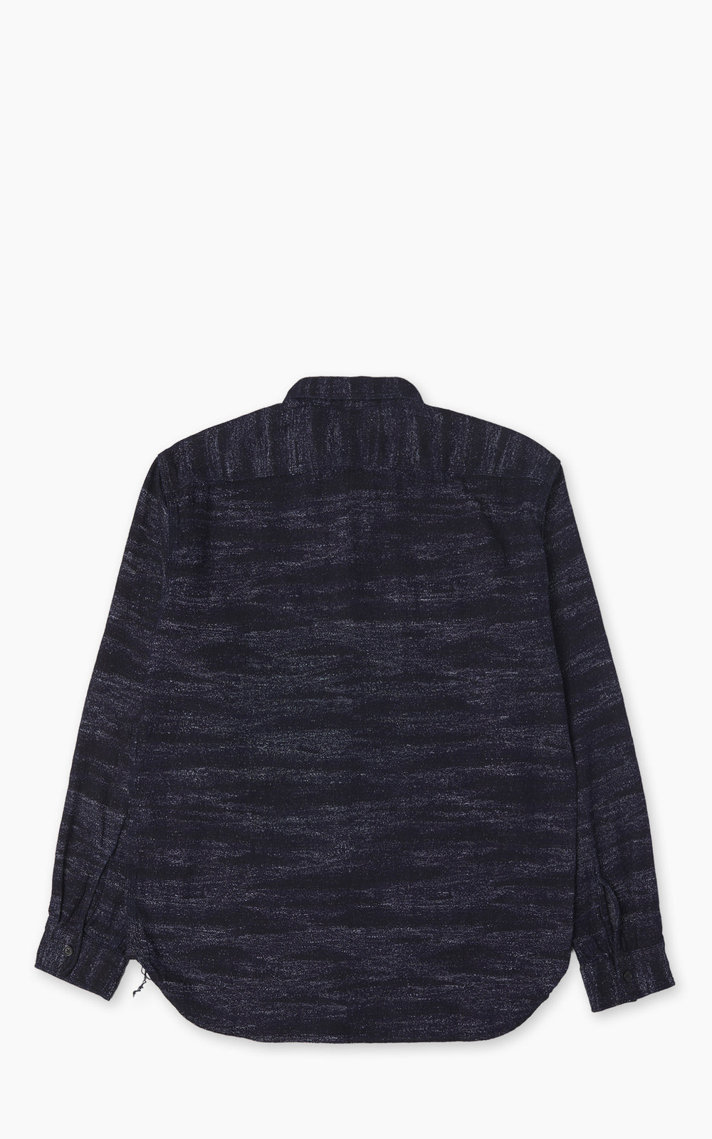 MOMOTARO JEANS MMLS6013 Jacquard Shirt Indigo
