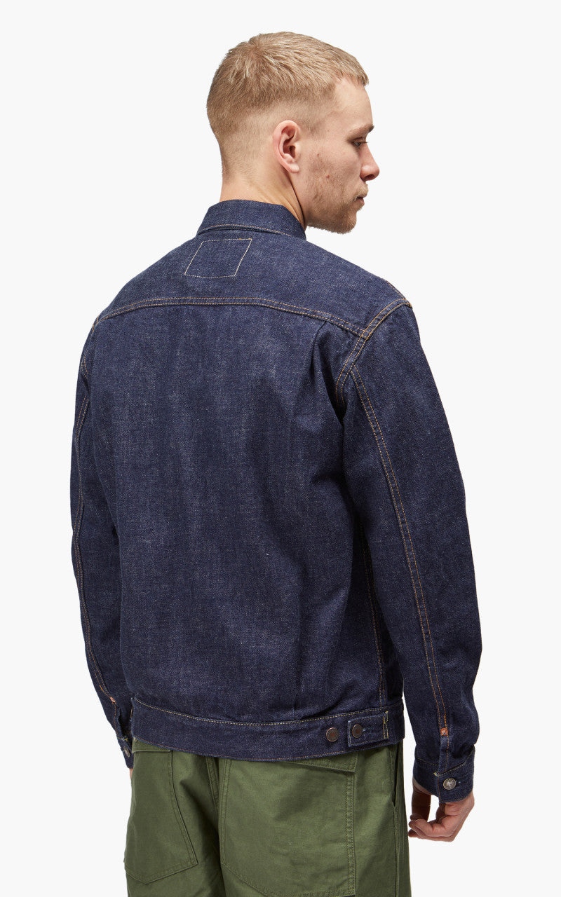 Momotaro Jeans MJ2003 Type 2 Denim Jacket Copper Label Rinsed