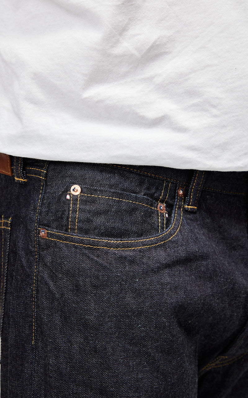 Momotaro Jeans MJE2060M31 Heritage Wide Straight Jeans 13oz