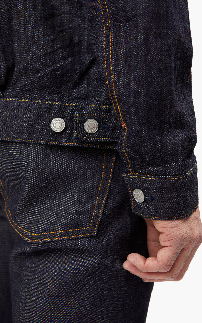 Momotaro Jeans MJK0010M23 Type 2 Jacket Herringbone GTB