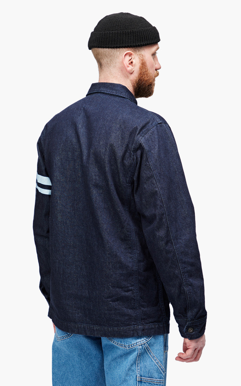 Momotaro Jeans MJK0030M31 GTB Jungle Fatigue Denim Jacket Indigo 12oz