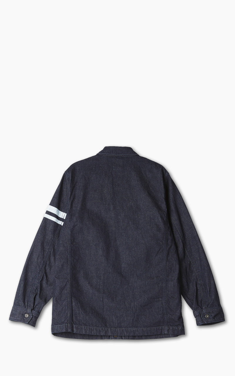 Momotaro Jeans MJK0030M31 GTB Jungle Fatigue Denim Jacket Indigo 12oz