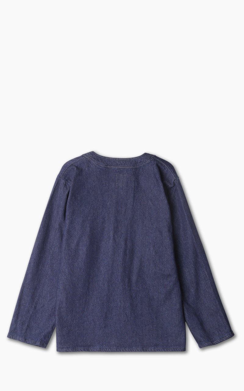 Momotaro Jeans MJK0050M23 Knit-ish Denim Cardigan Indigo