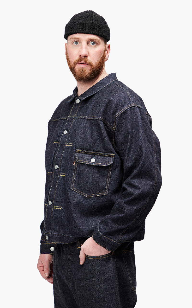 Momotaro Jeans MJK0060M31 Heritage Denim Jacket 13oz Indigo