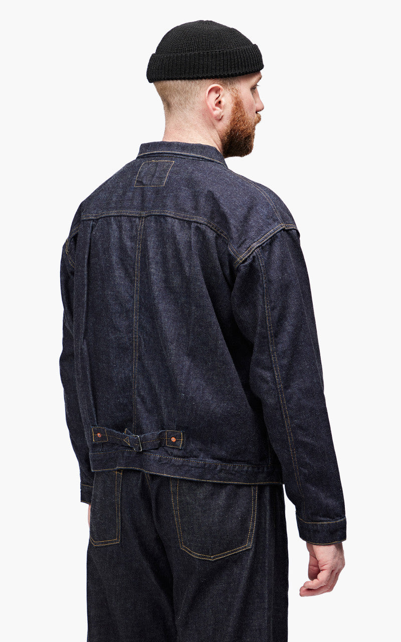 Momotaro Jeans MJK0060M31 Heritage Denim Jacket 13oz Indigo