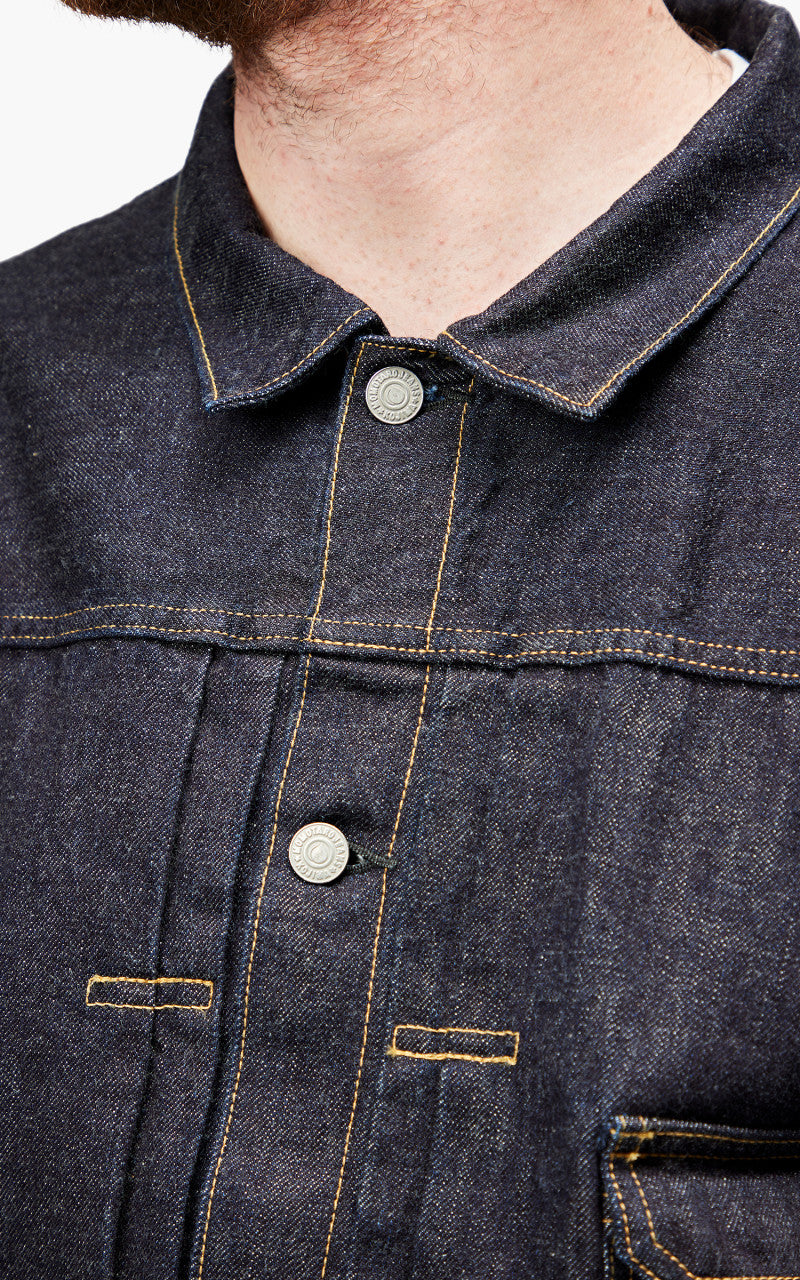 Momotaro Jeans MJK0060M31 Heritage Denim Jacket 13oz Indigo