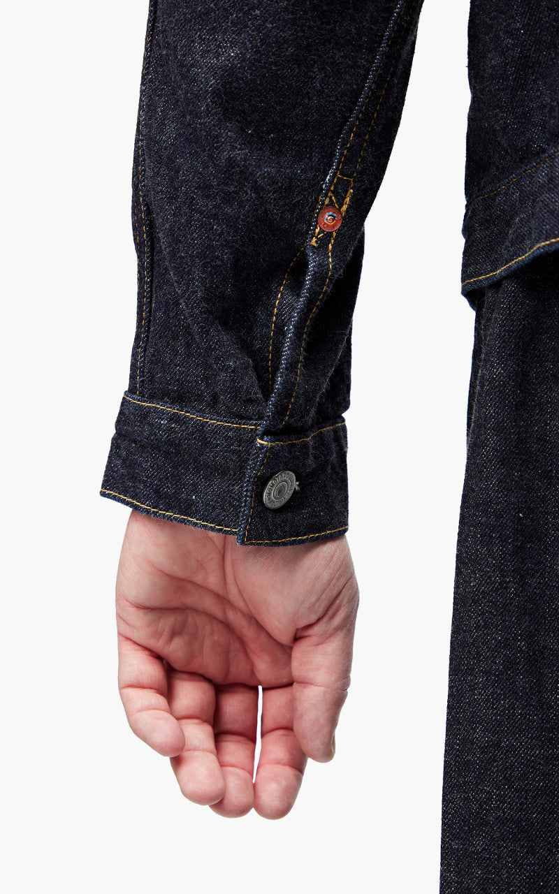 Momotaro Jeans MJK0060M31 Heritage Denim Jacket 13oz Indigo