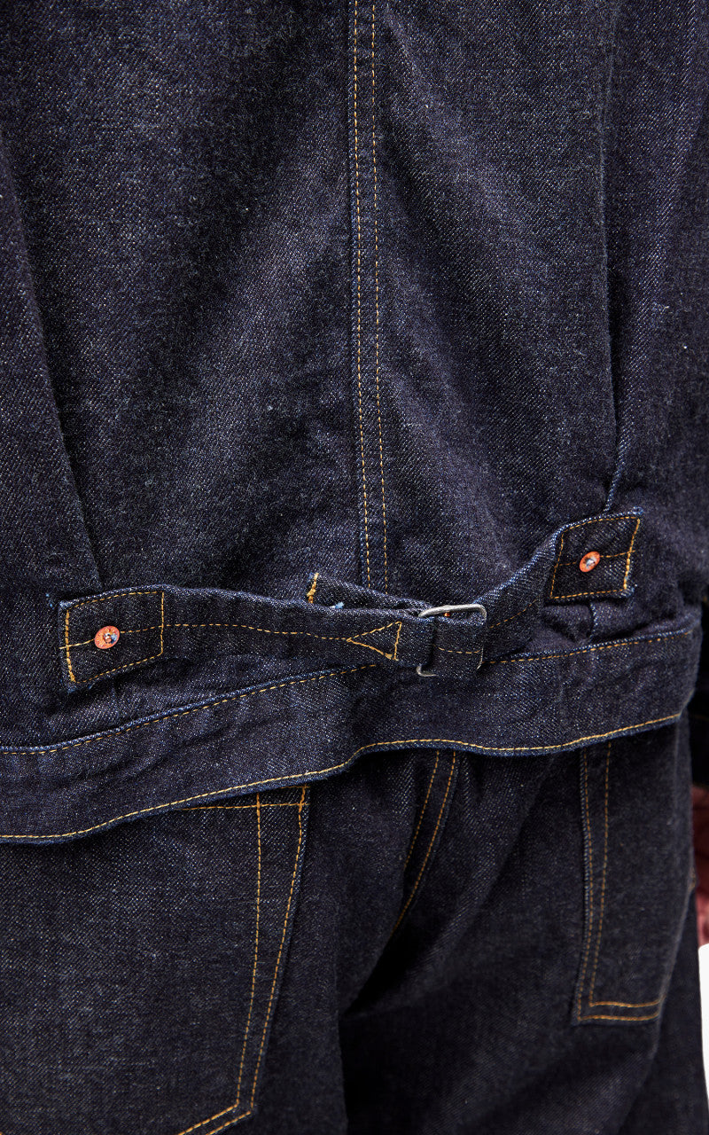 Momotaro Jeans MJK0060M31 Heritage Denim Jacket 13oz Indigo