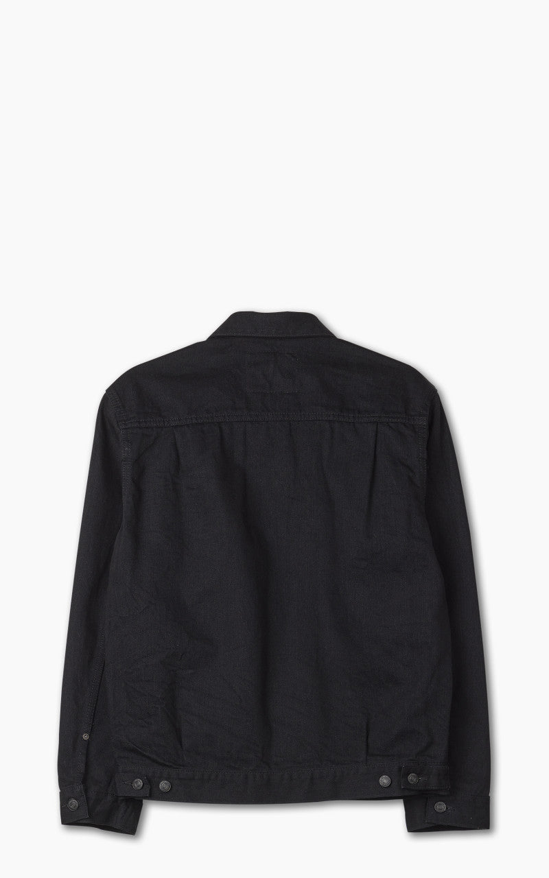 Momotaro Jeans MXGJ1108 Type 2 Denim Jacket Black x Black 15.7oz