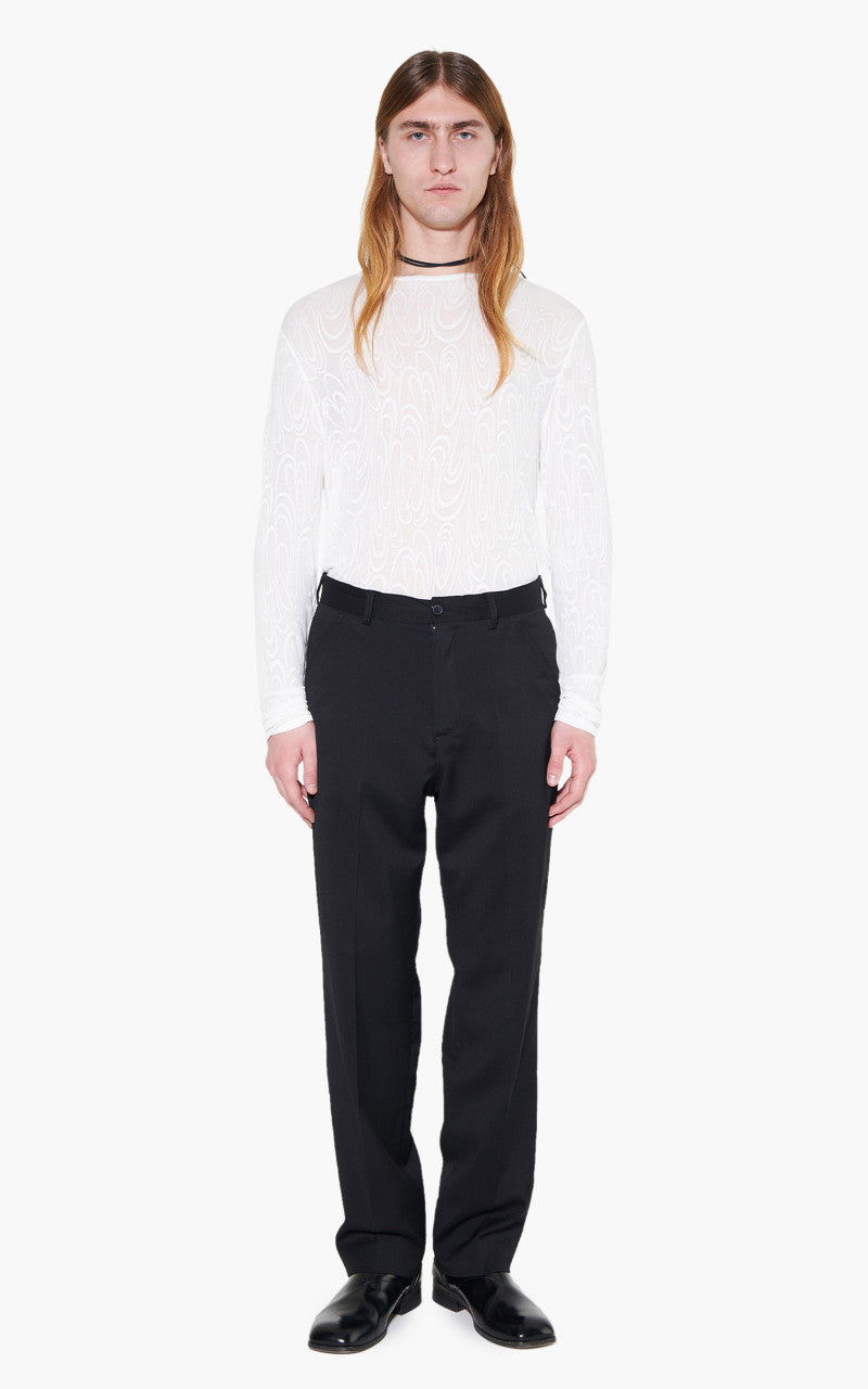 Our Legacy Chino 22 Worsted Wool Black