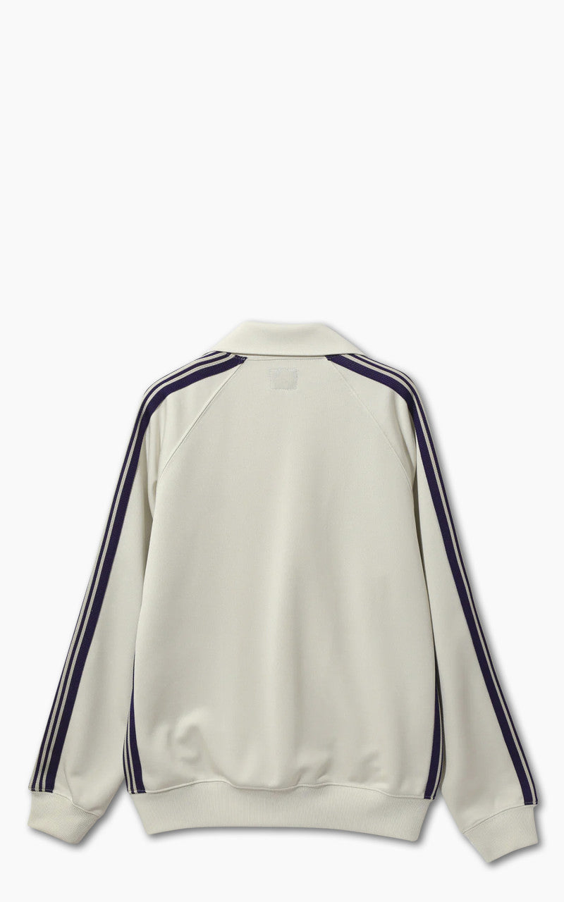 Needles Track Jacket Poly Smooth Ice White