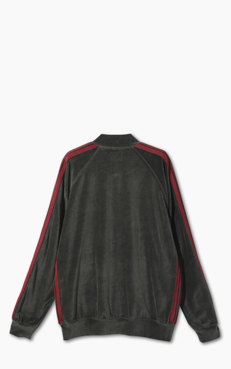 Needles R.C. Track Jacket C/PE Velour Charcoal