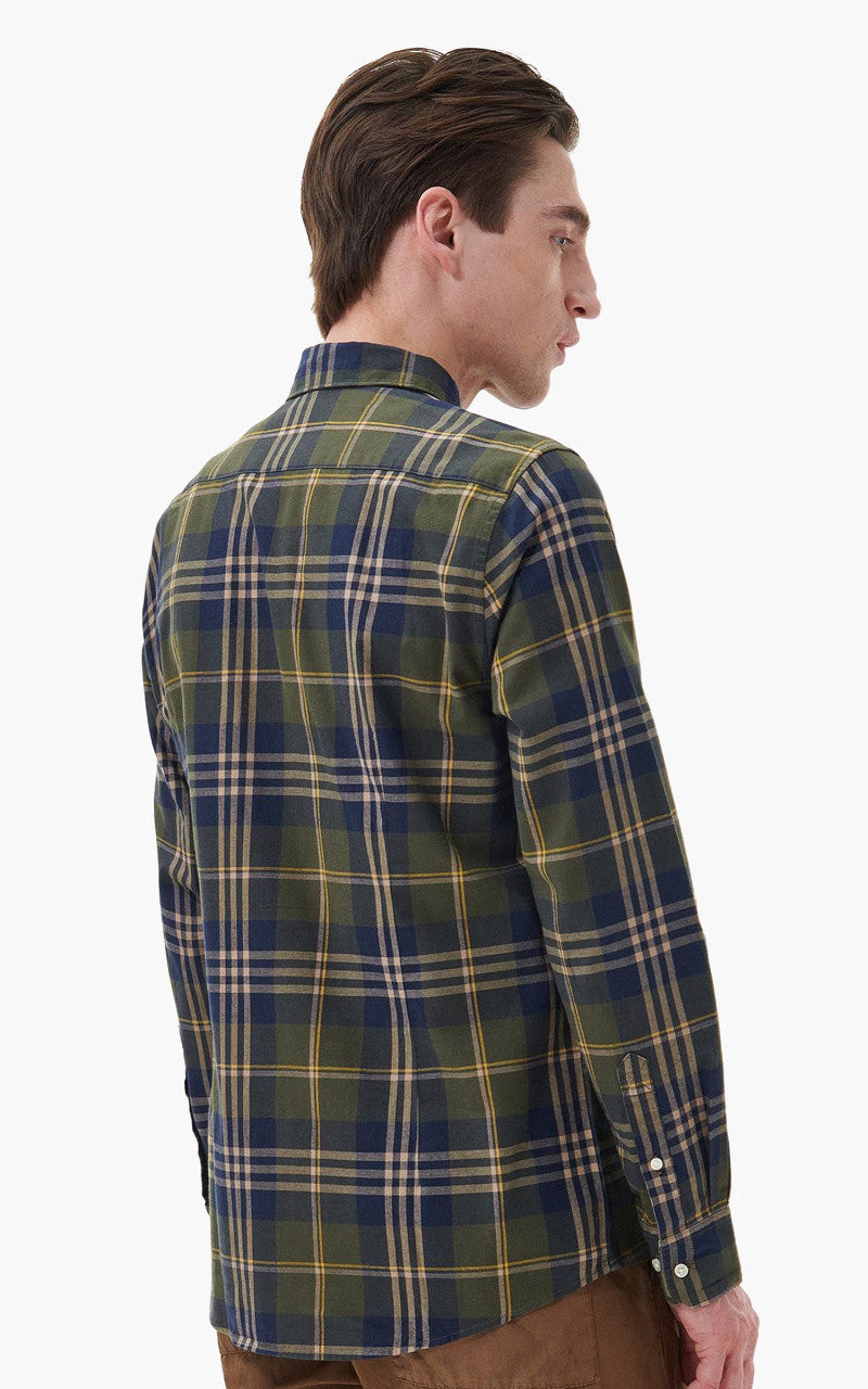 Barbour Edgar Tailored Shirt Olive