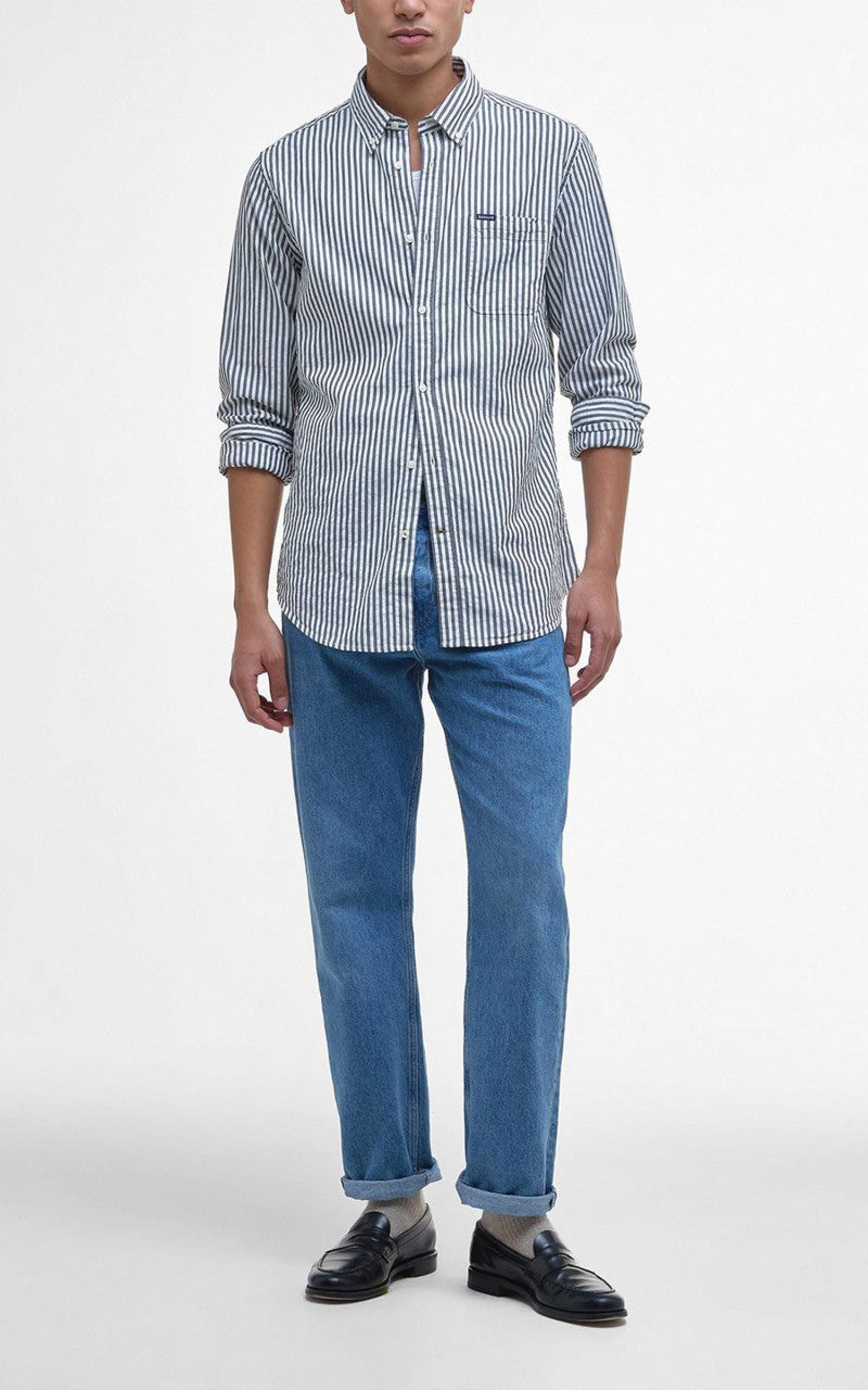 Barbour Cresswell Shirt Navy