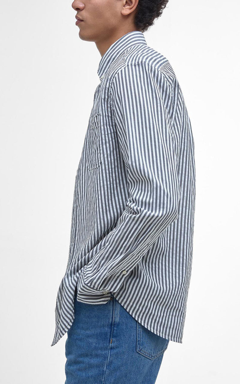 Barbour Cresswell Shirt Navy
