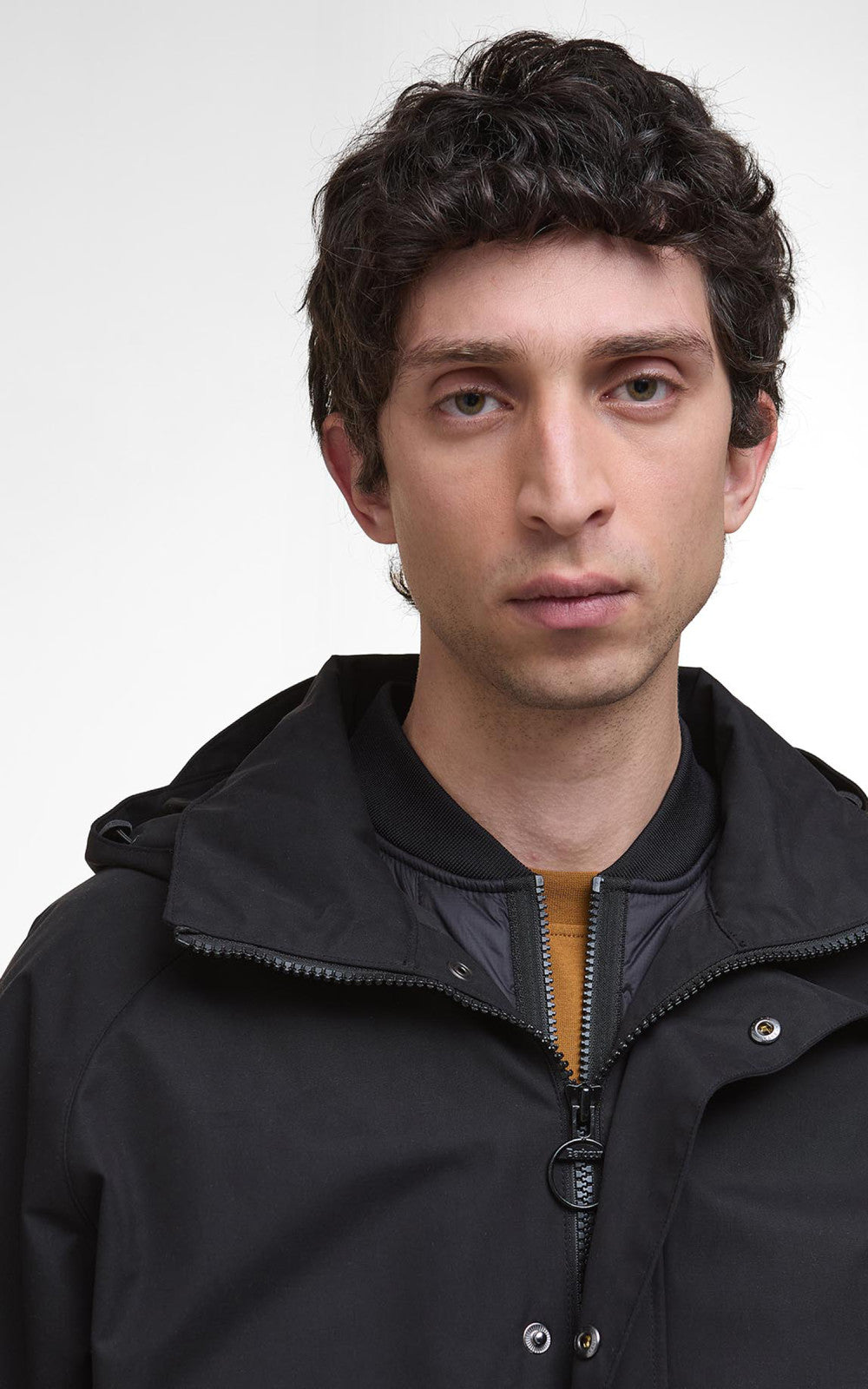 Barbour Re-Engineered Wading Spey Showerproof Jacket Black
