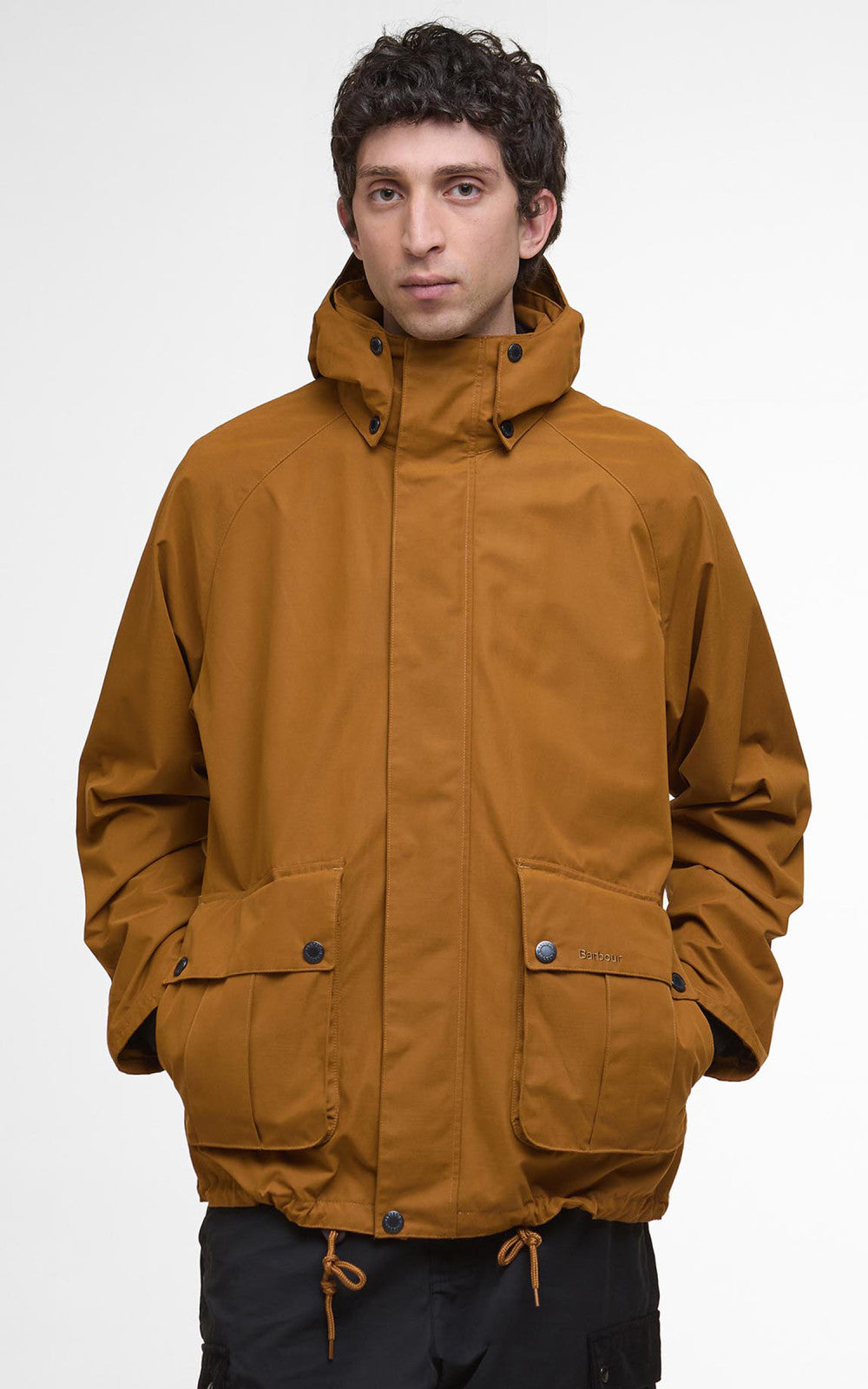 Barbour Re-Engineered Wading Spey Showerproof Jacket Bronze Brown