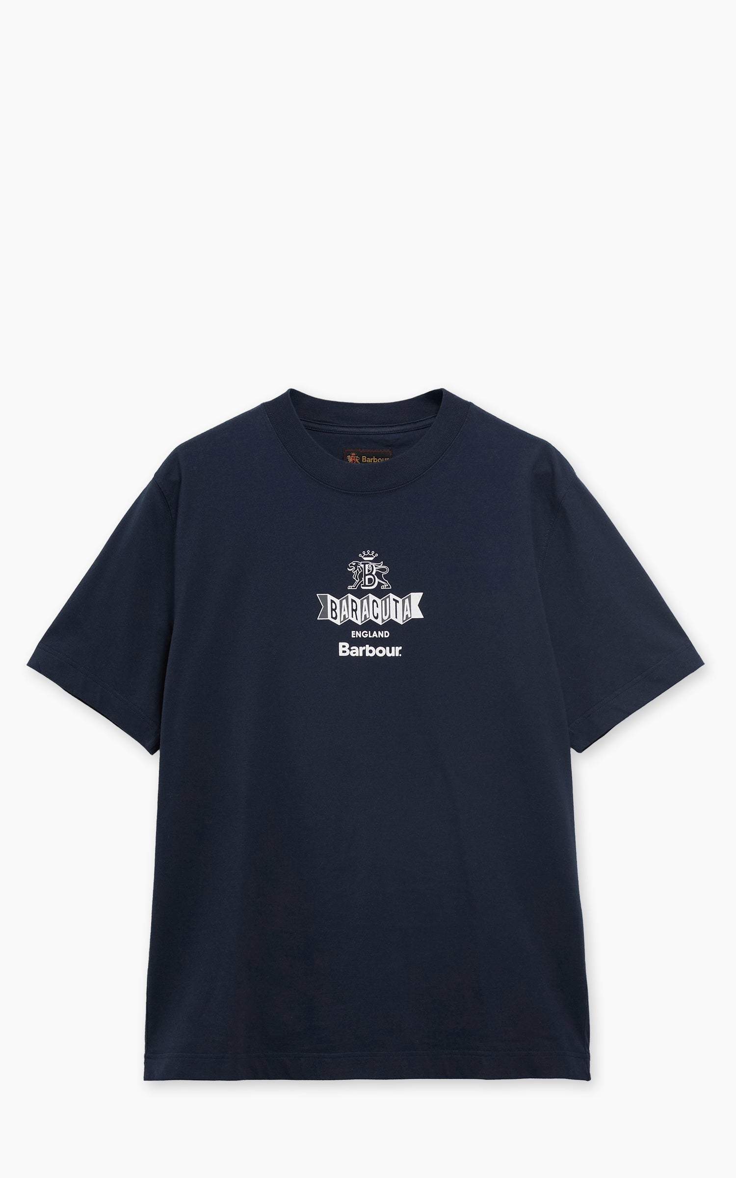 Barbour x Baracuta T-Shirt Vinyl Oversized Navy