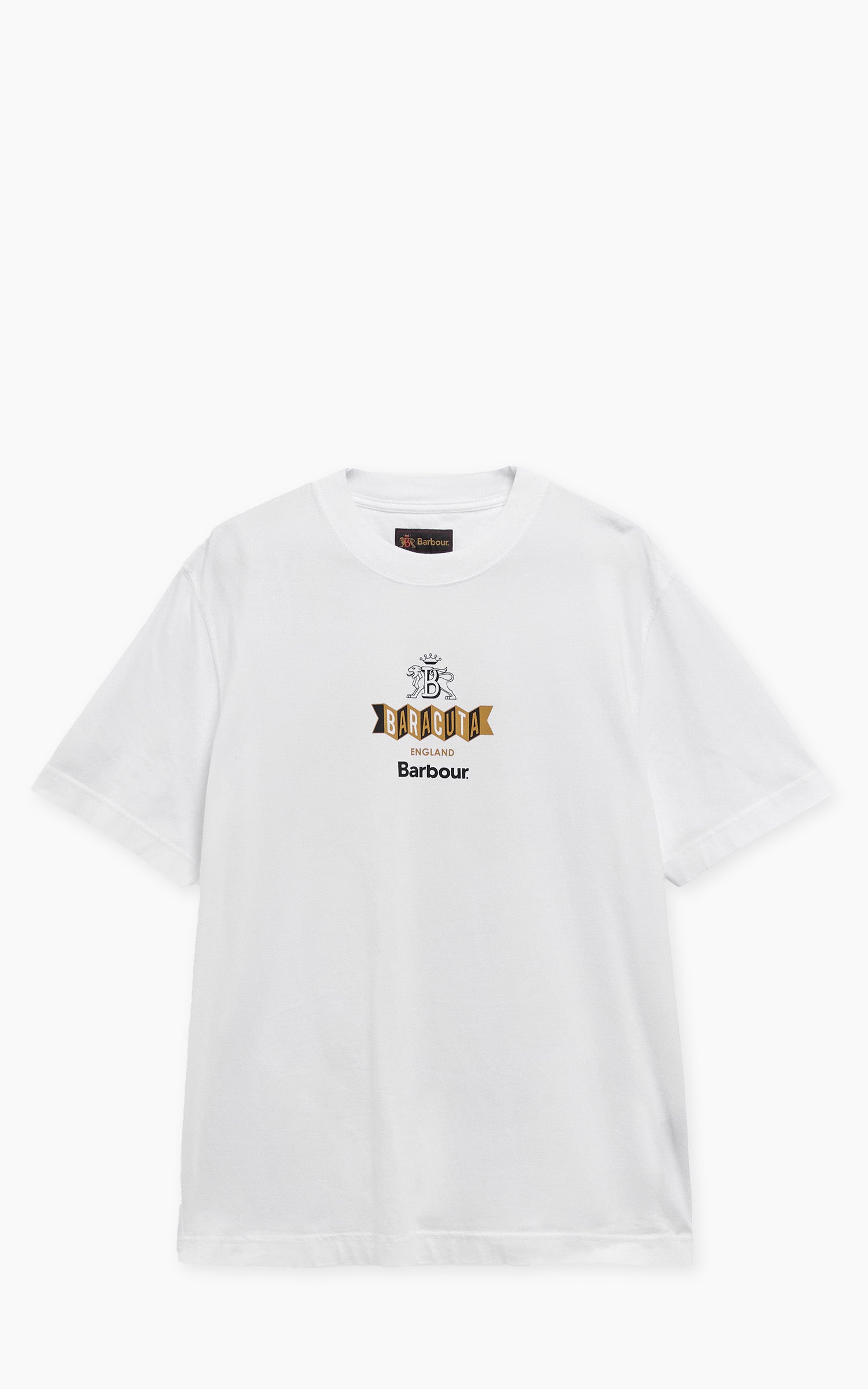 Barbour x Baracuta T-Shirt Vinyl Oversized White