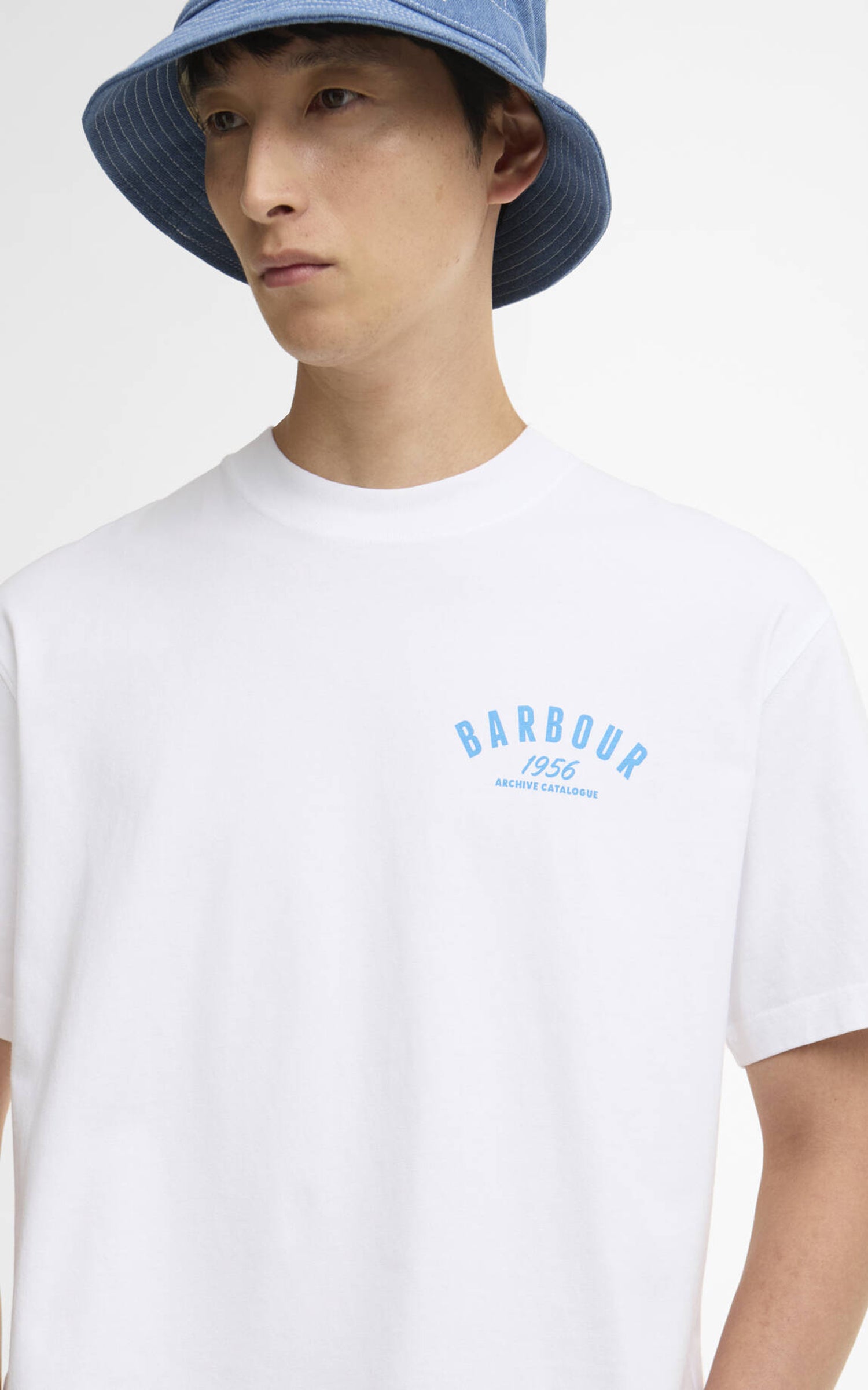 Barbour 1956 Graphic Oversized T-Shirt White