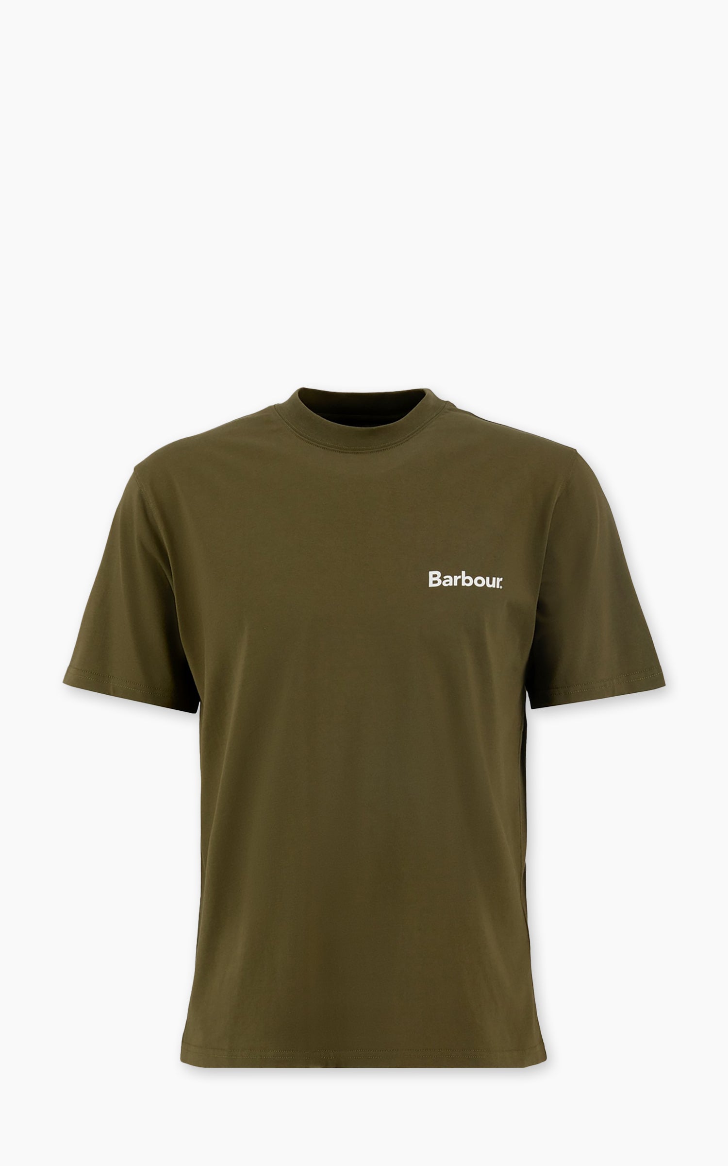 Barbour Camber Oversized T-Shirt Mid Olive