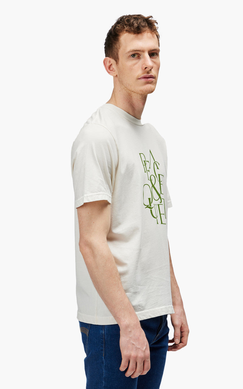 Museum of Peace & Quiet Serif T-Shirt Bone
