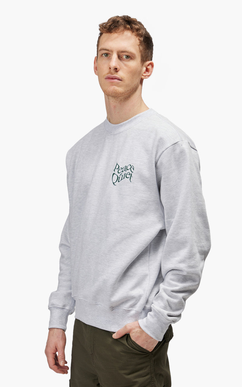 Museum of Peace & Quiet Warped Crewneck Heather