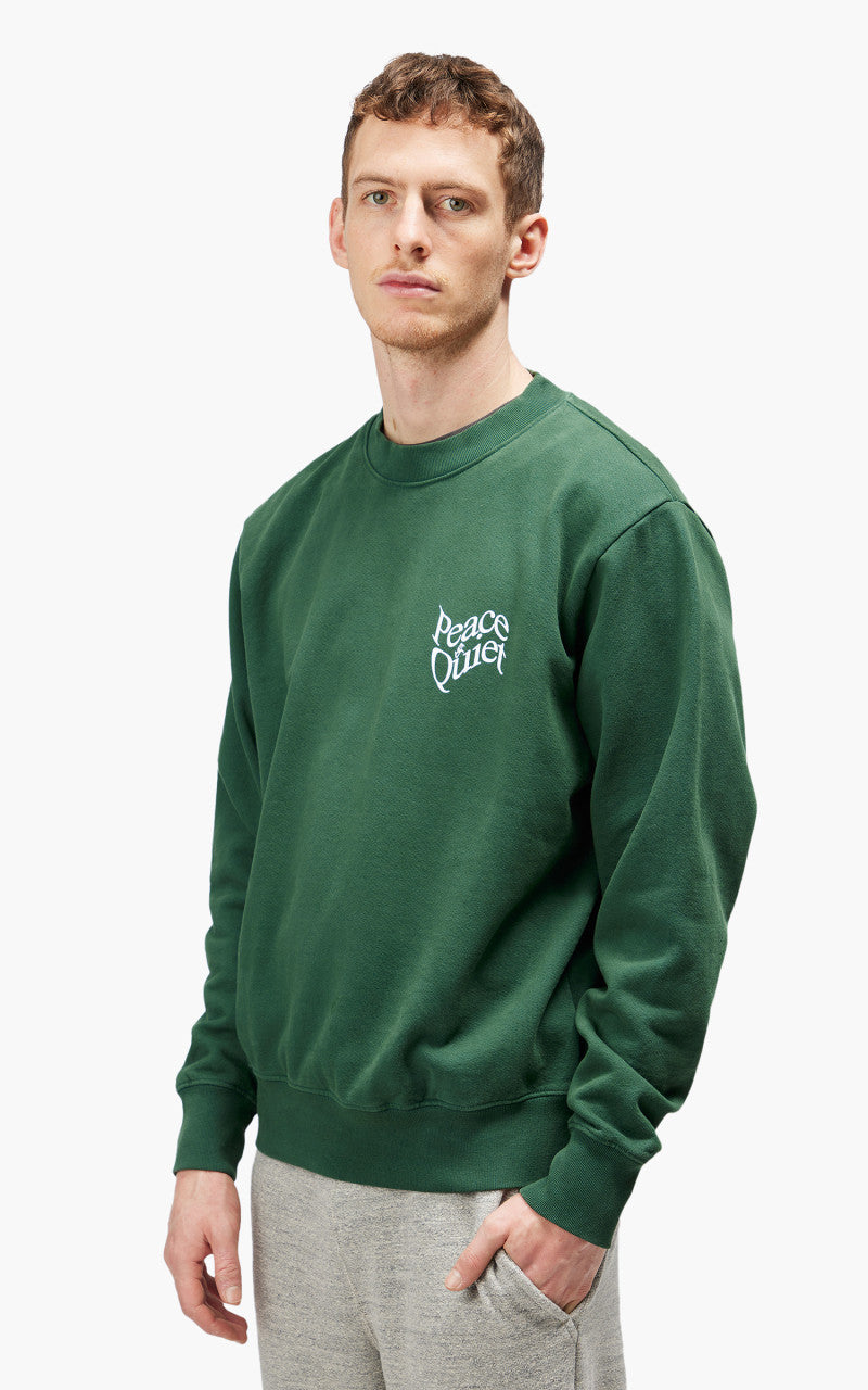 Museum of Peace & Quiet Warped Crewneck Forest