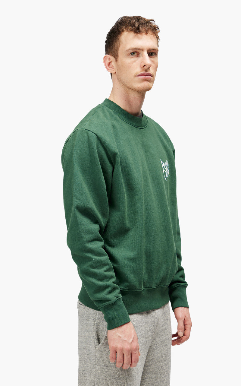 Museum of Peace & Quiet Warped Crewneck Forest
