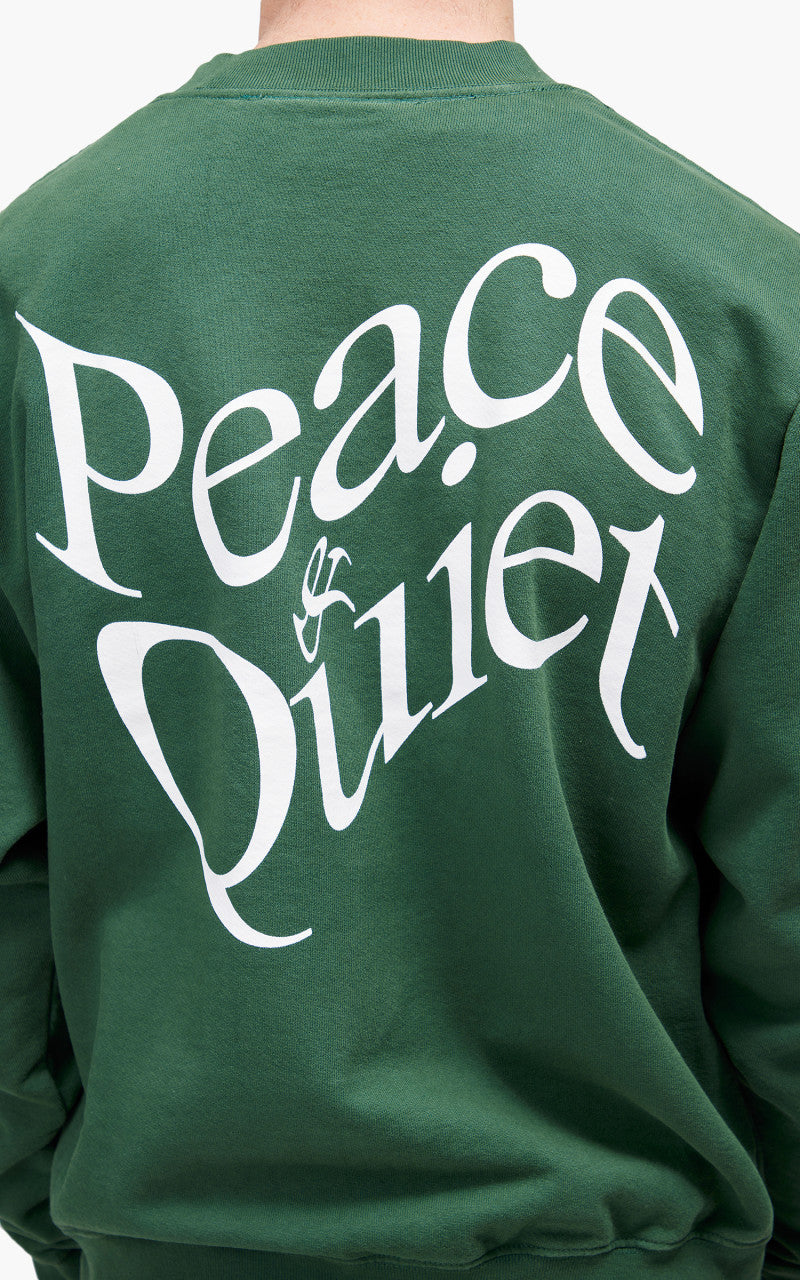 Museum of Peace & Quiet Warped Crewneck Forest