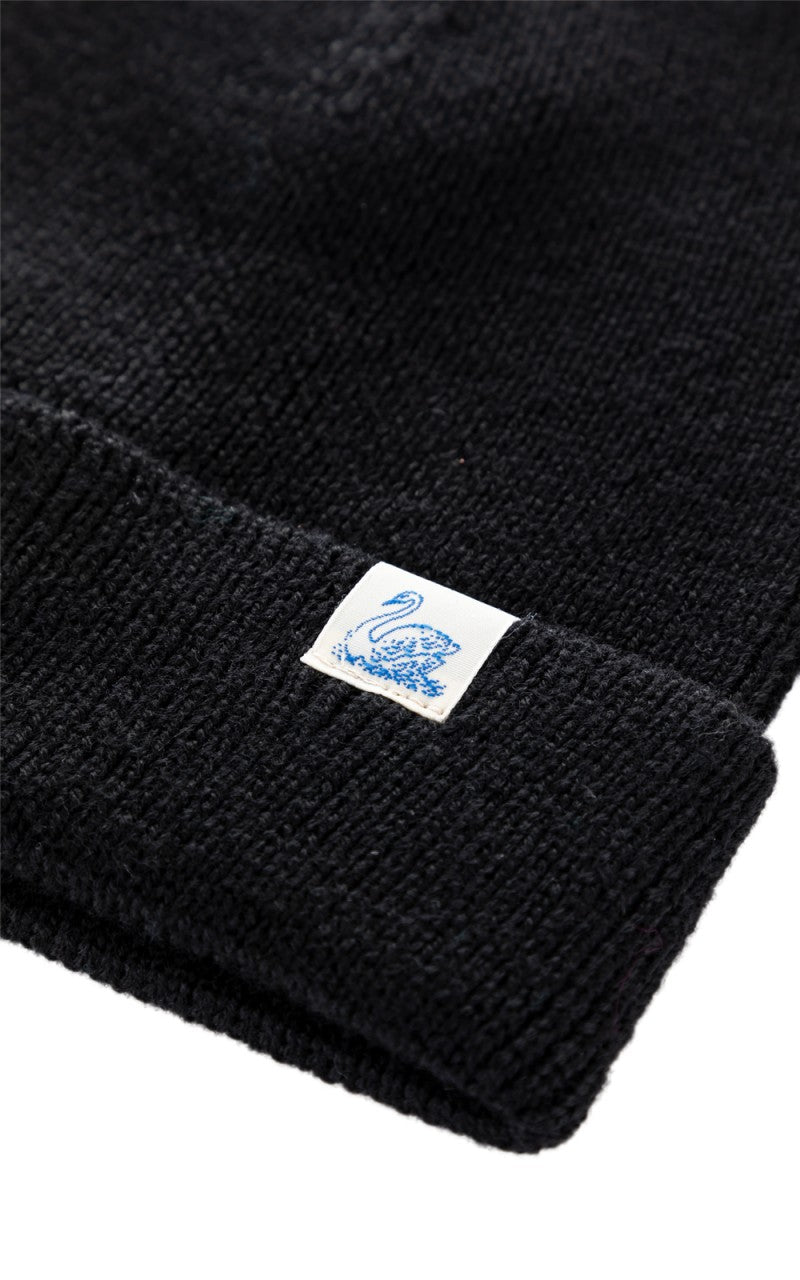 Merz b. Schwanen MWBN01 Merino Beanie Black