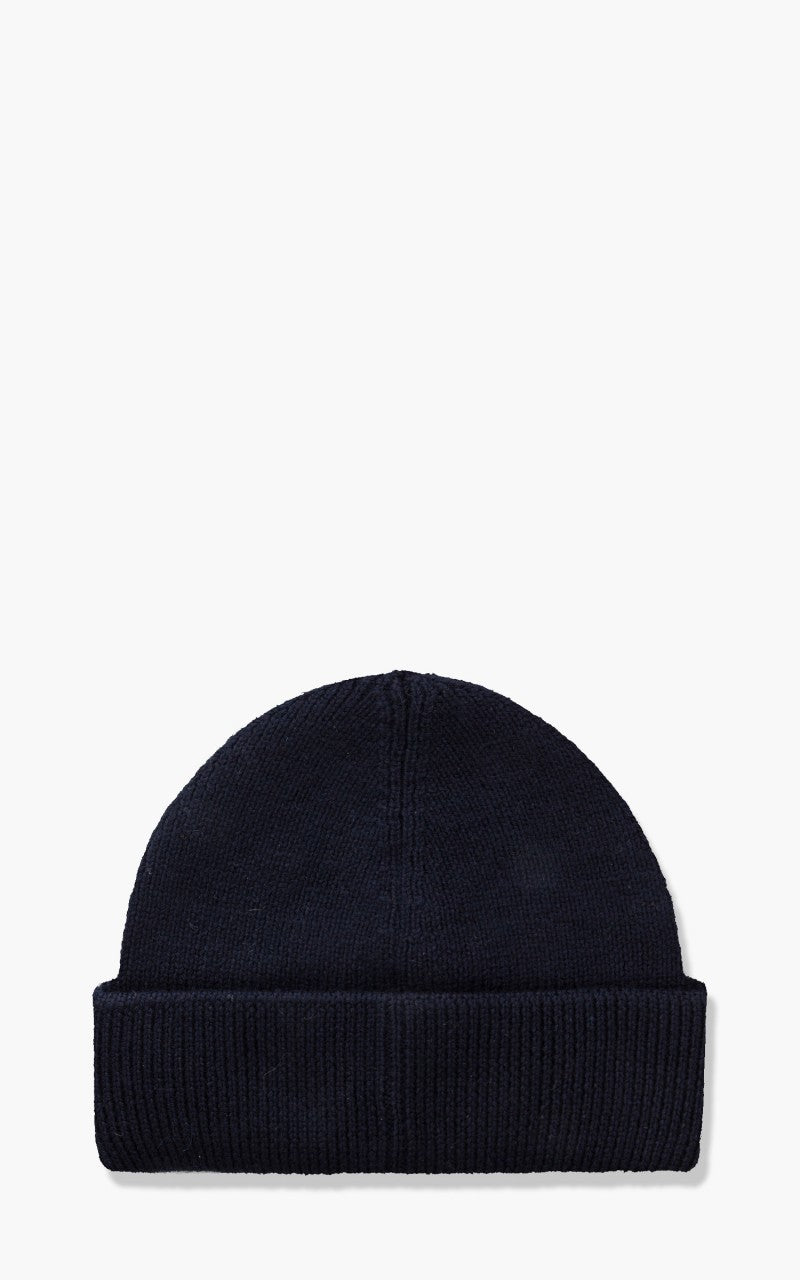 Merz b. Schwanen MWBN05 Merino Beanie Dark Navy