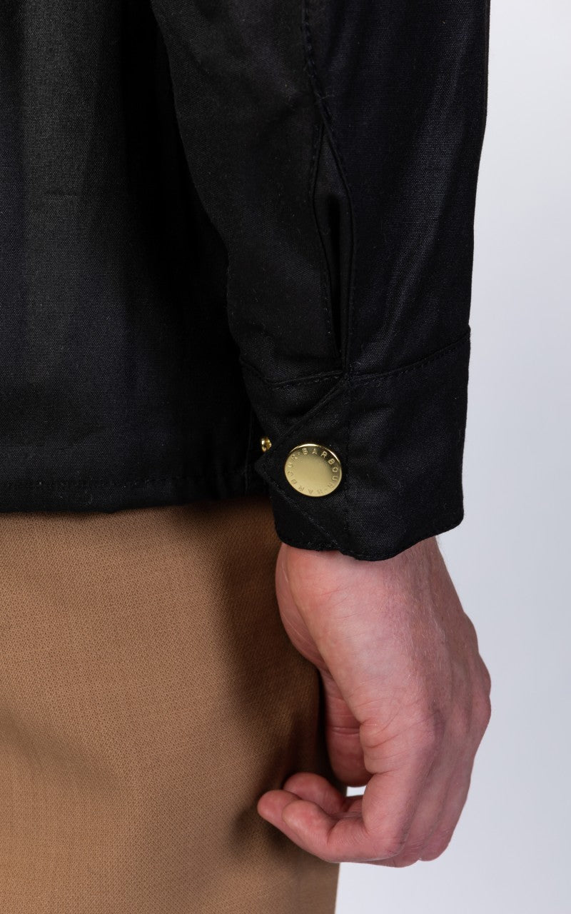 Barbour International Original Wax Jacket Black