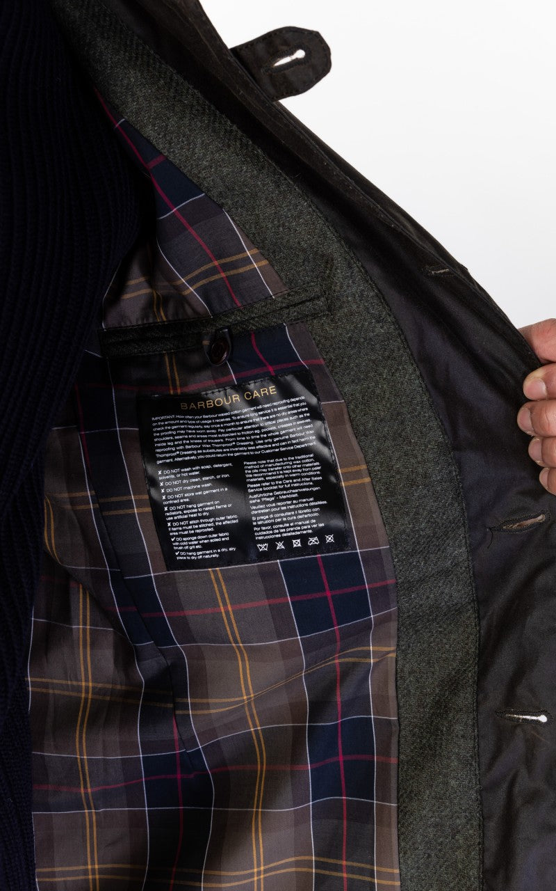 Barbour Beacon Sports Jacket Olive