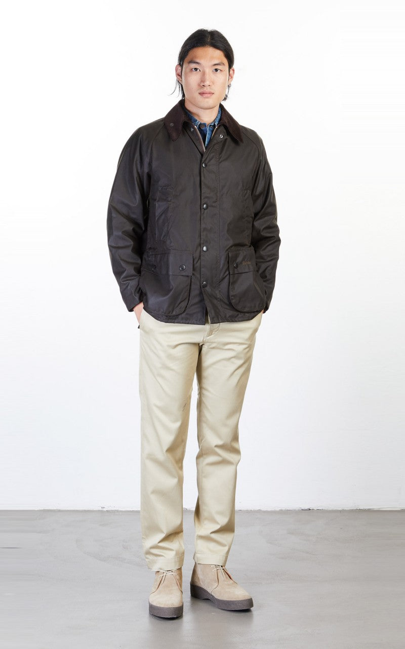 Barbour Bedale Wax Jacket Olive