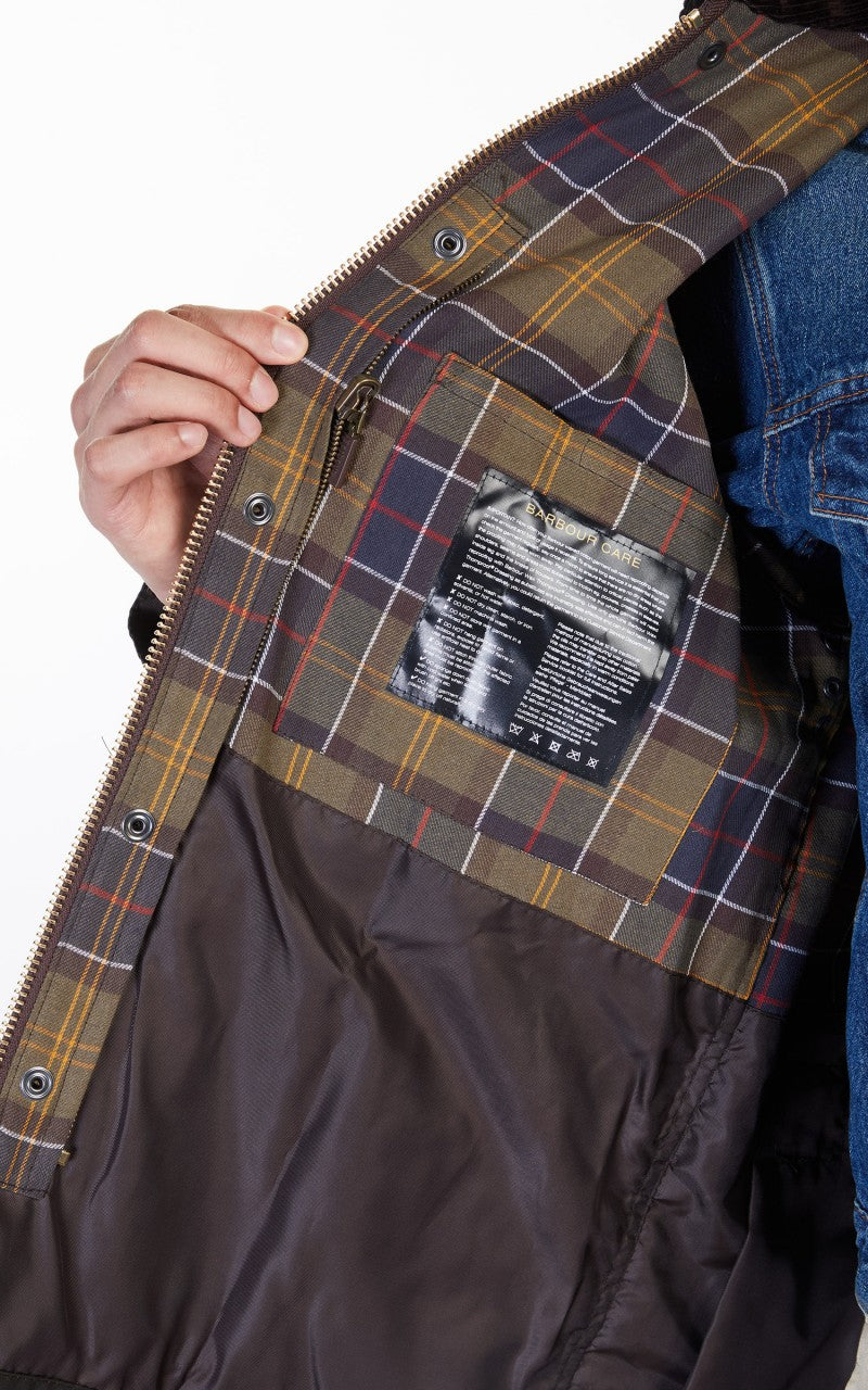 Barbour Bedale Wax Jacket Olive
