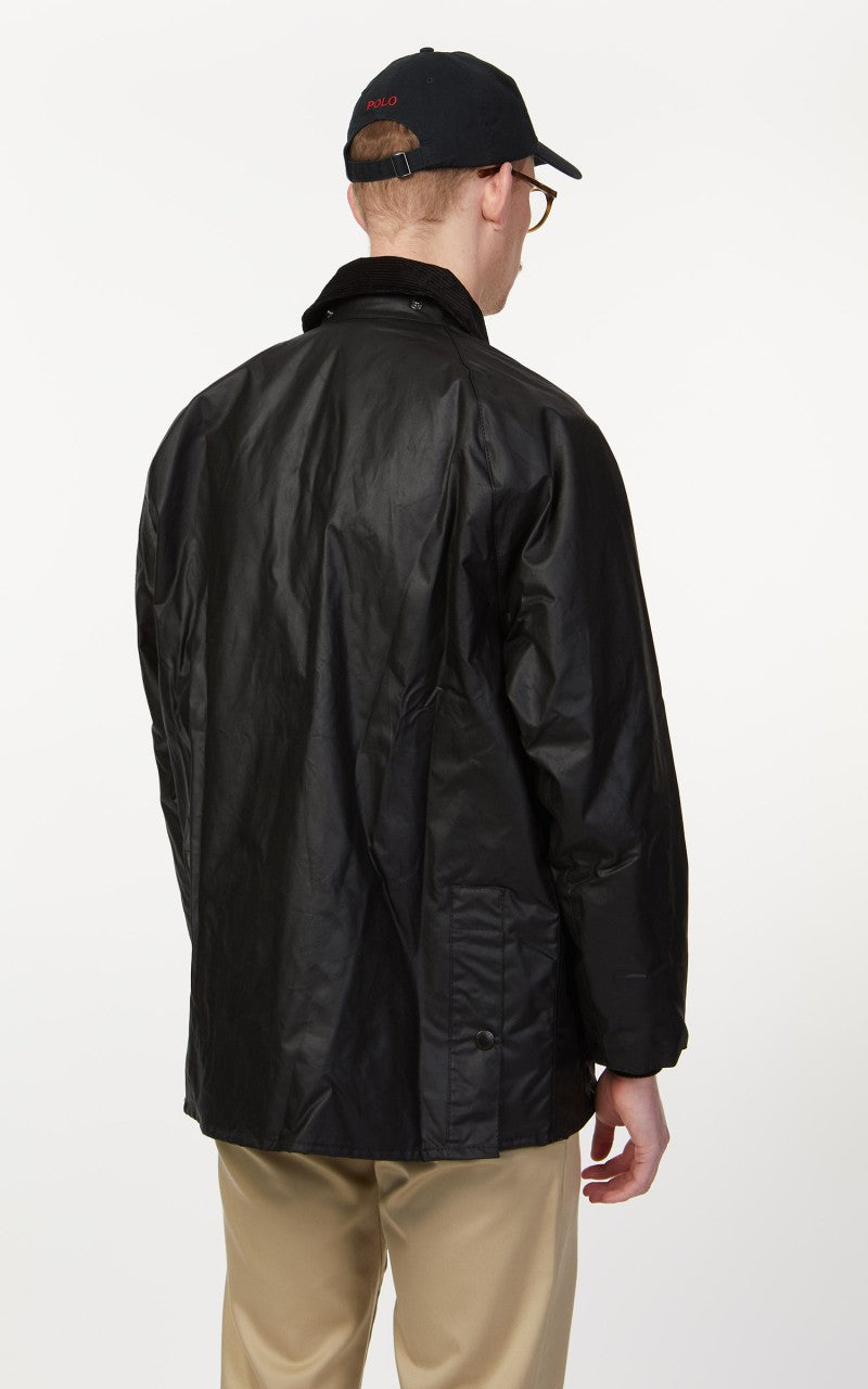 Barbour Bedale Wax Jacket Black