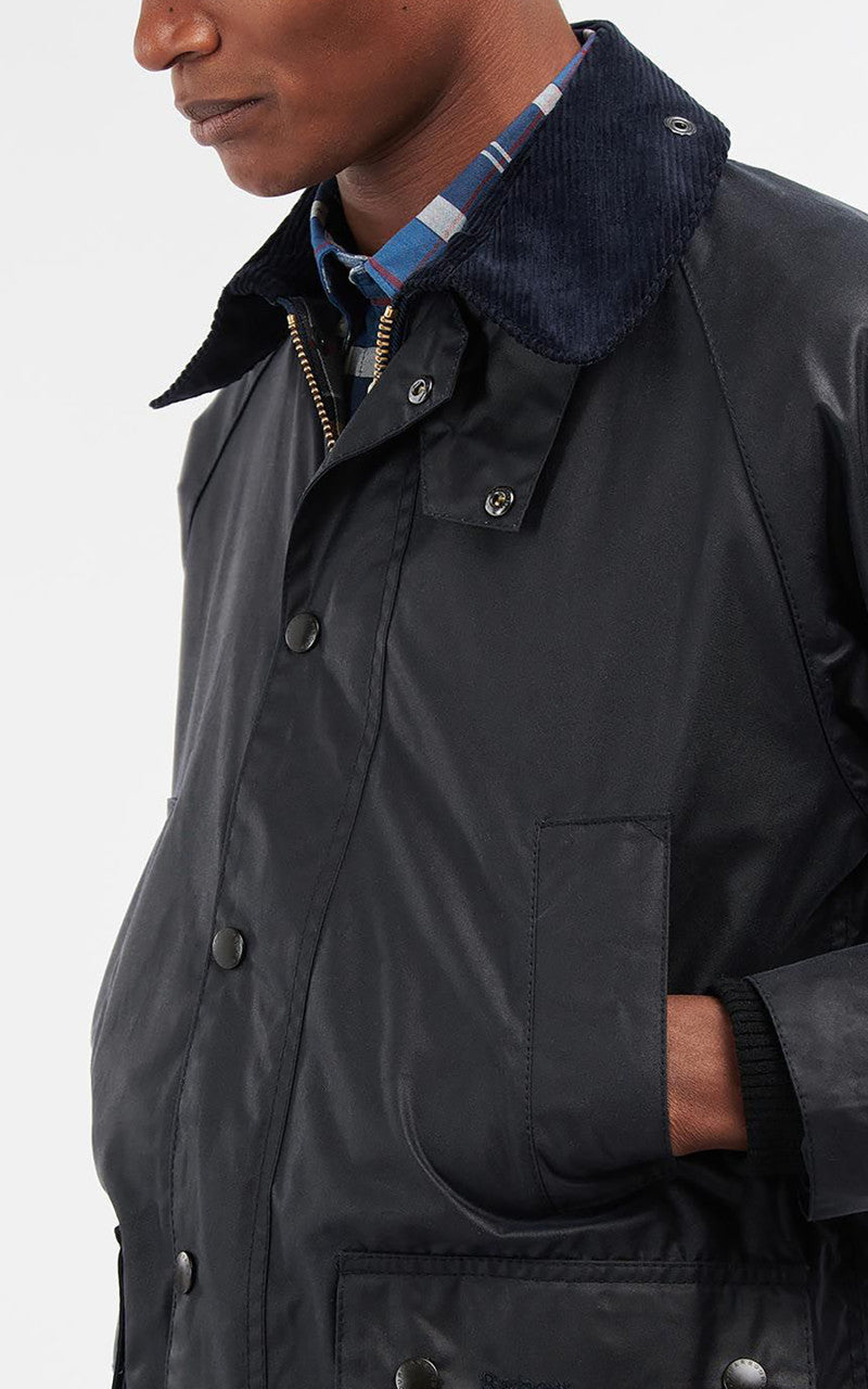 Barbour Bedale Wax Jacket Navy
