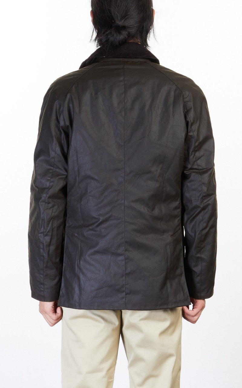 Barbour Ashby Wax Jacket Olive