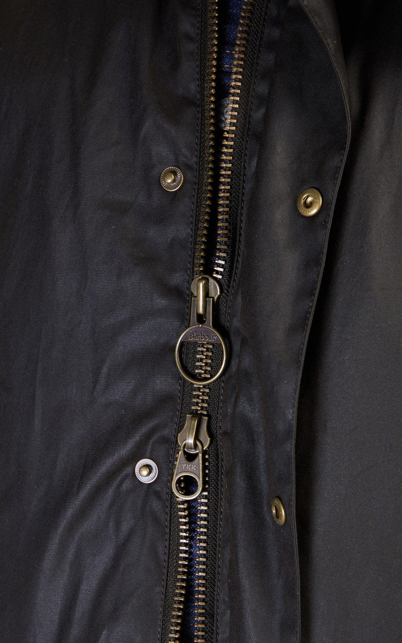 Barbour Ashby Wax Jacket Olive