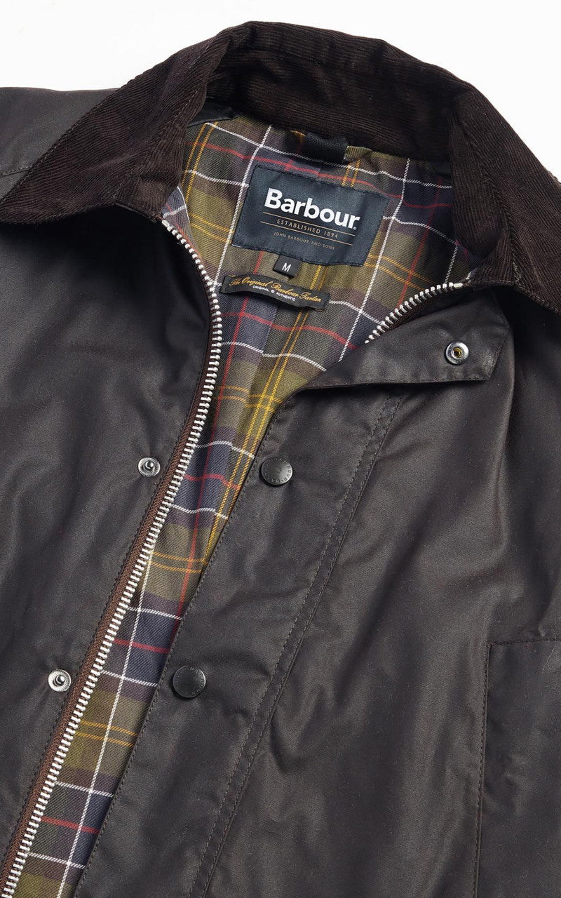 Barbour Ashby Wax Jacket Rustic